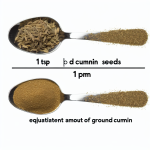 1 tsp cumin seed equals how much ground cumin