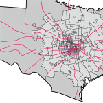 absolute location of houston