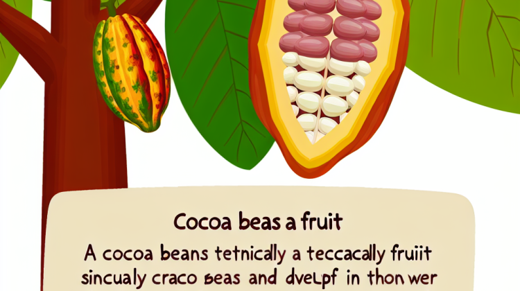 are cocoa beans a vegetable