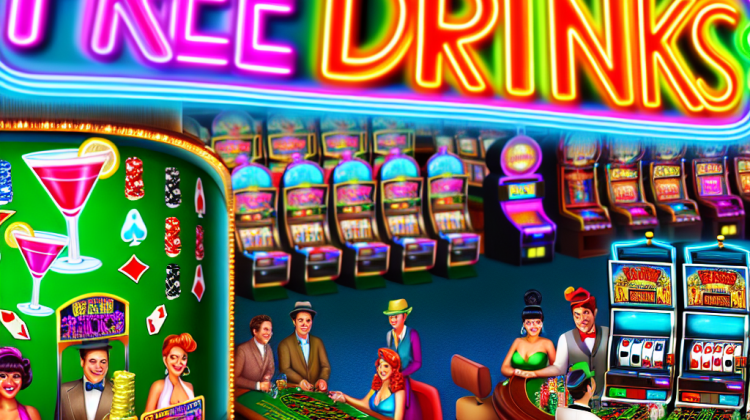 are drinks free at choctaw casino