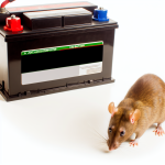 can a car battery kill a rat