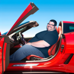 can a fat guy fit in a corvette