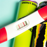 can energy drinks cause a false positive pregnancy test