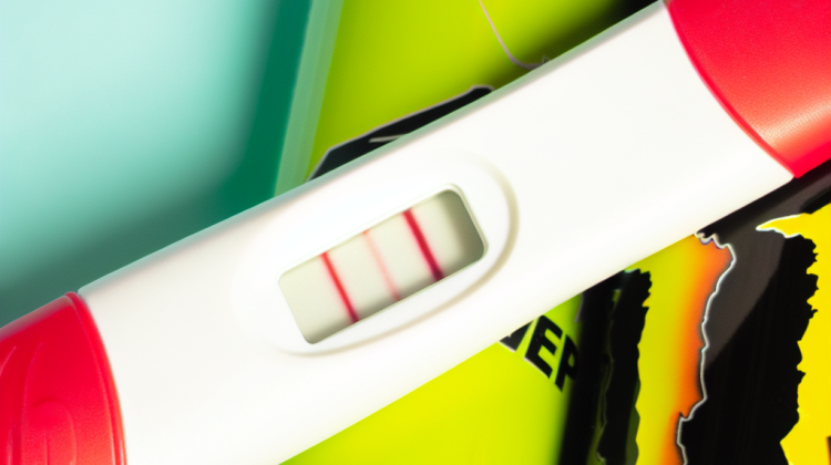 can energy drinks cause a false positive pregnancy test