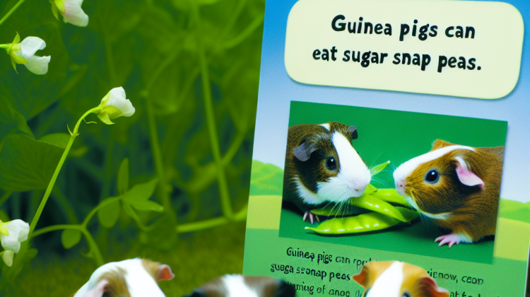 can guinea pigs eat sugar snap peas