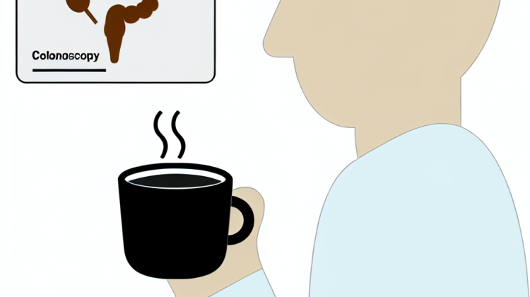 can i drink black coffee before colonoscopy