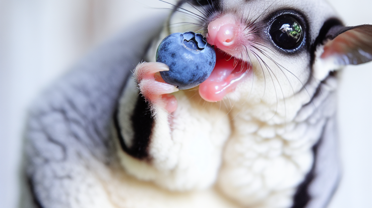 can sugar gliders eat blueberries