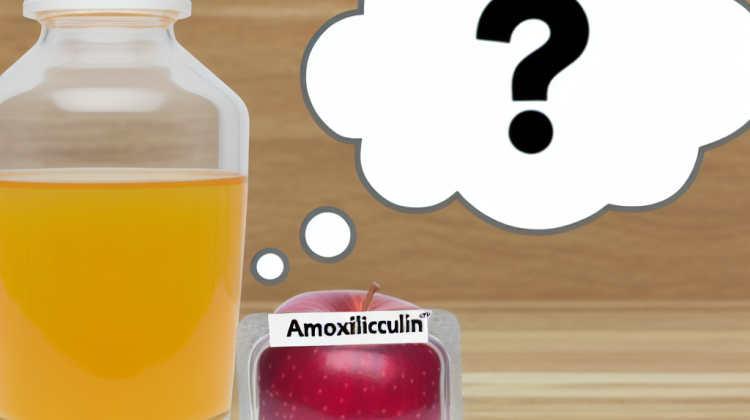 can you mix amoxicillin with juice