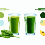 does adding spinach to a smoothie change the taste