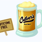 does culvers root beer have caffeine