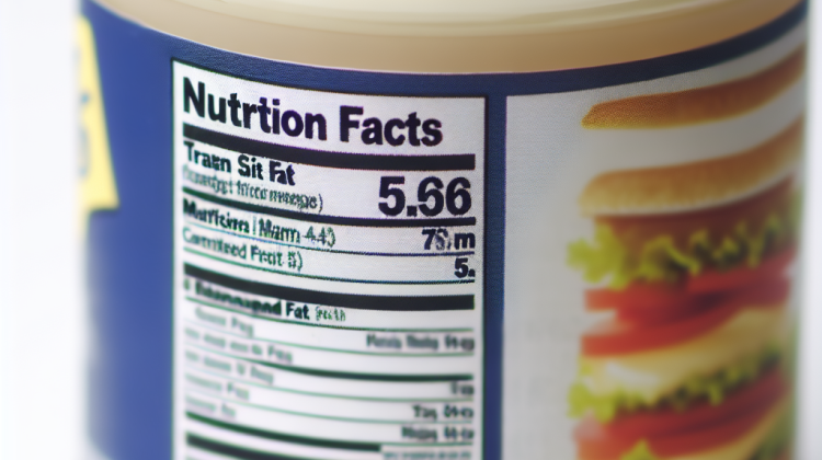 does mayonnaise have trans fat