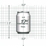 how many fluid ounces are in a can of beer