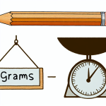 how many grams is a pencil