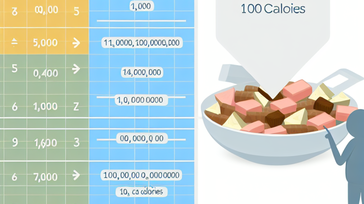 how many grams of fat in 1000 calories