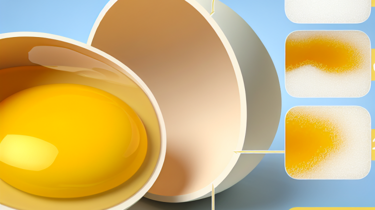 how many grams of sugar in eggs