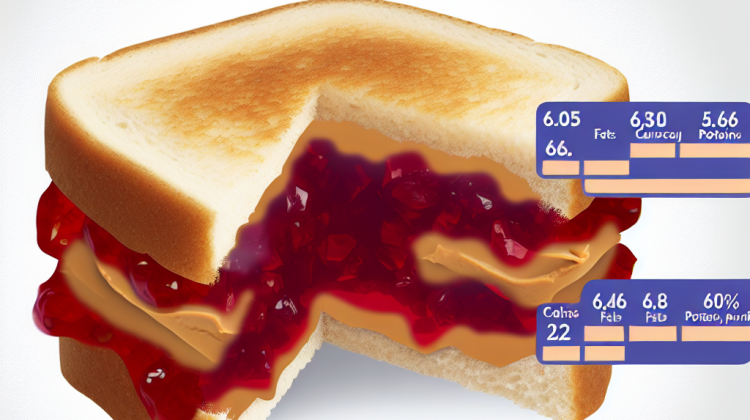 how many points in a peanut butter and jelly sandwich