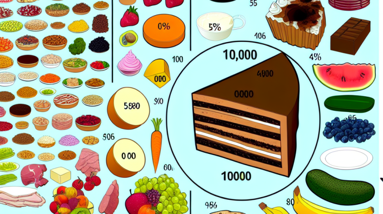 how much food is 10000 calories