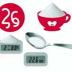 how much is 26g of sugar in teaspoons