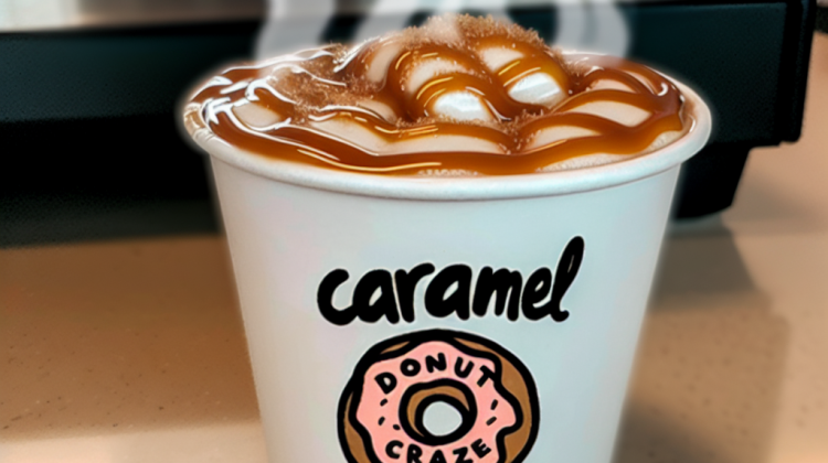 how much is a caramel craze latte dunkin donuts