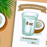 how much potassium is in 8 oz of coconut water