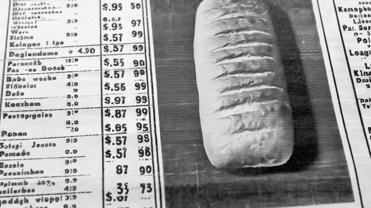 how much was a loaf of bread in 1947