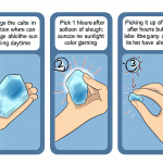 how to charge blue calcite