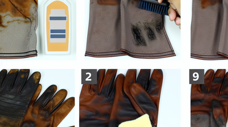 how to clean leather bbq gloves