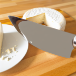 how to cut goat cheese