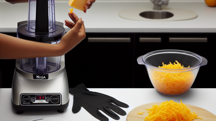 how to grate cheese with ninja food processor