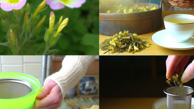 how to make evening primrose tea