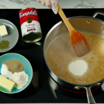 how to make gravy with campbells french onion soup