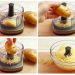 how to shred potatoes with a food processor