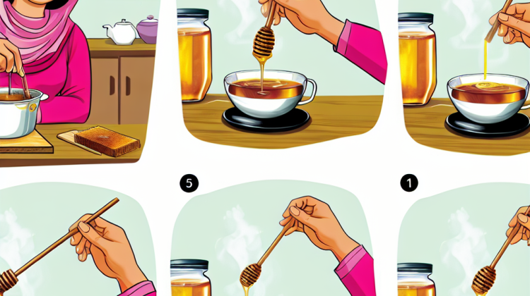 how to use honey sticks for tea