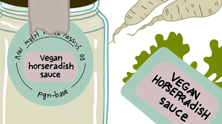 is horseradish sauce vegan