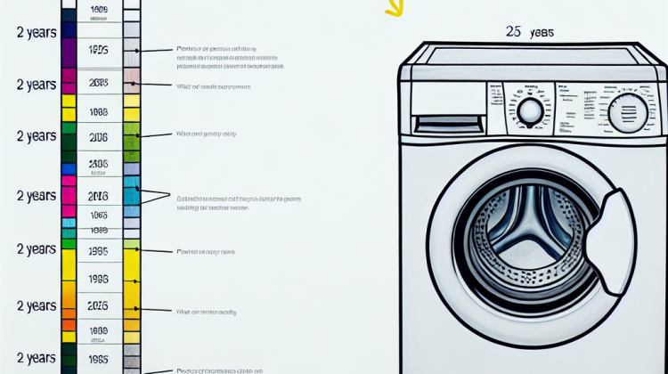 kenmore washer age chart