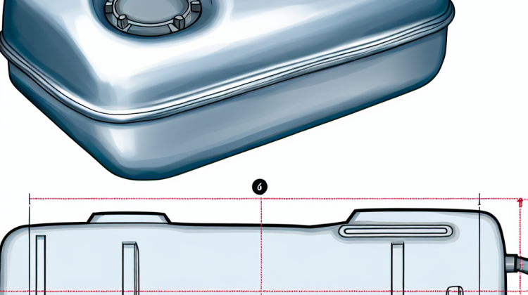 subaru impreza gas tank size