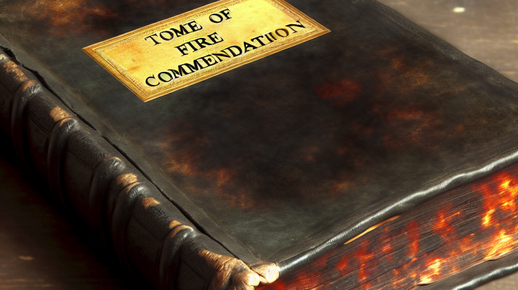 tome of fire commendation