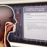 what causes a metallic taste in the mouth after coughing