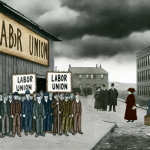 what harmed unions in the 1920s