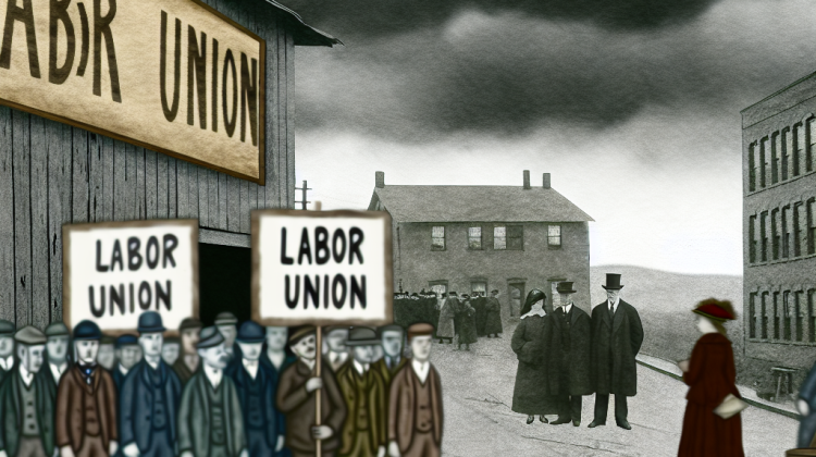 what harmed unions in the 1920s