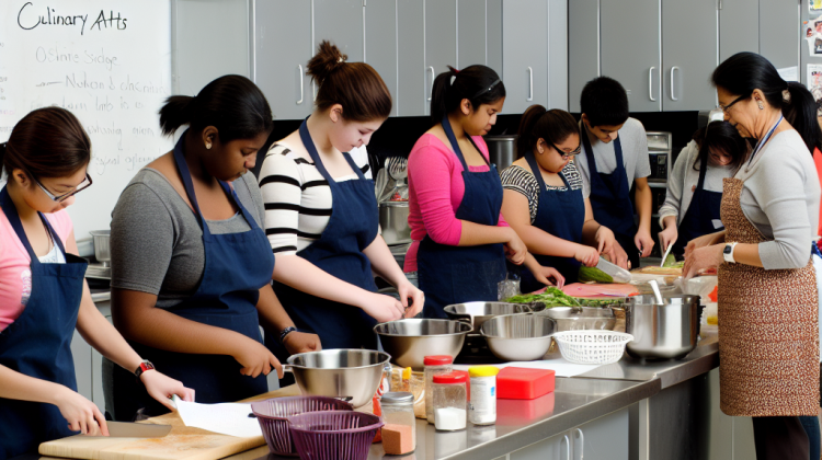 what is a cooking class called in high school