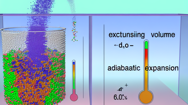 when a gas expands adiabatically