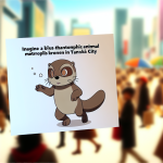 where is olive the otter in tanooki city