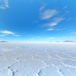 which country has the largest salt flats in the world