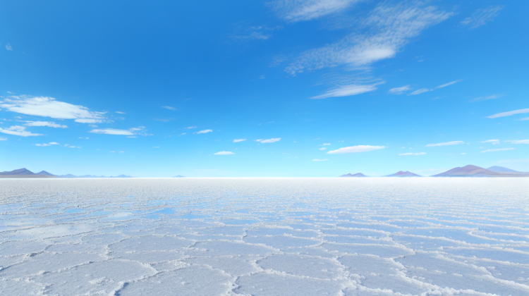 which country has the largest salt flats in the world