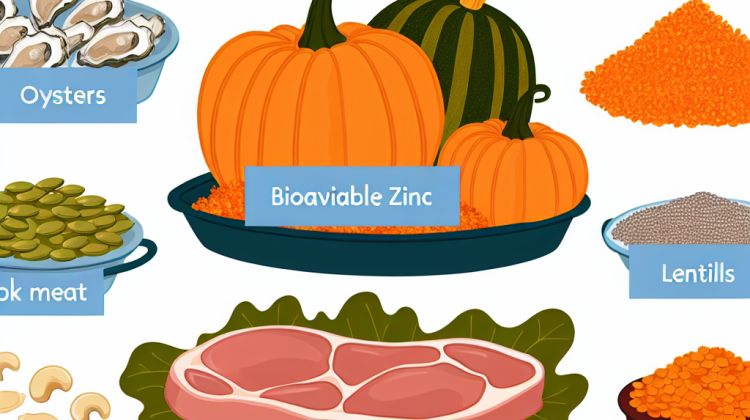 which group of foods would provide the most bioavailable zinc