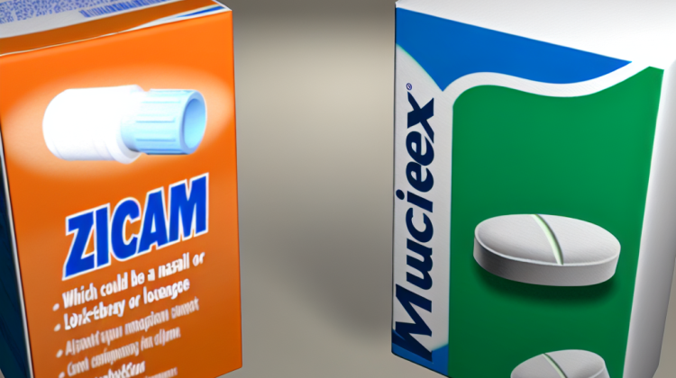 zicam and mucinex